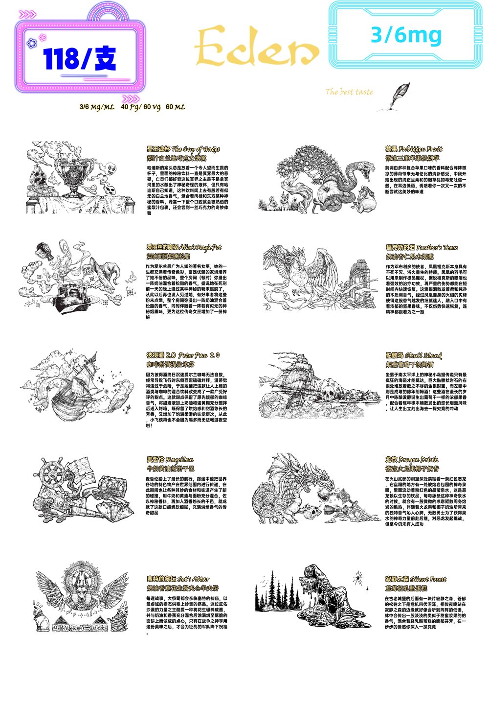 伊甸园 Eden 口味图鉴 1