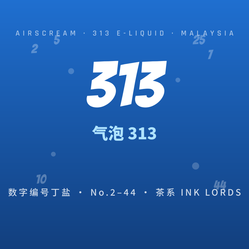 气泡 313 AIRSCREAM 品牌封面