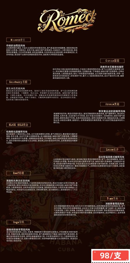 罗密欧 口味图鉴 1