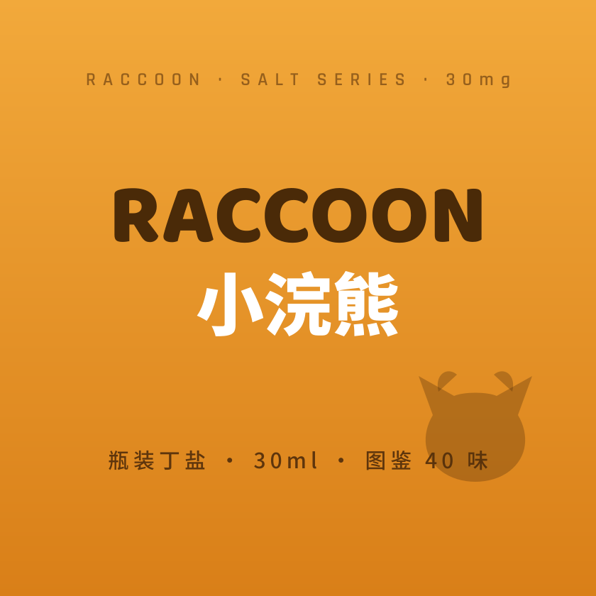 小浣熊 RACCOON 品牌封面